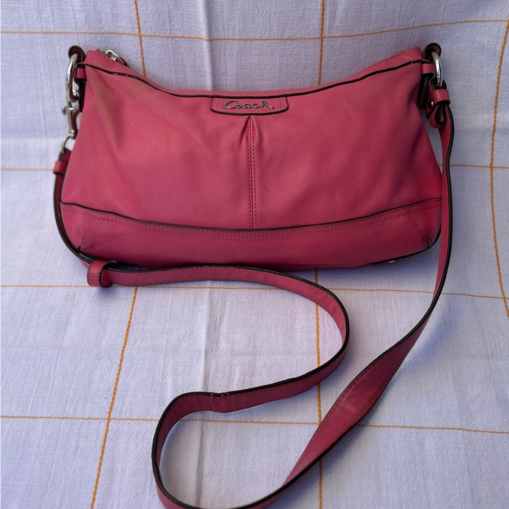 Coach Pink Parker Shoulder Bag